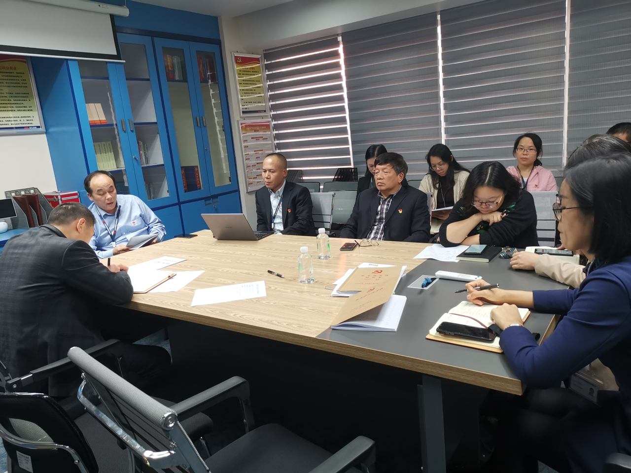 紀委書記劉維斌給支部上黨課：守初心、講政治、增才干、畏法紀、愛單位