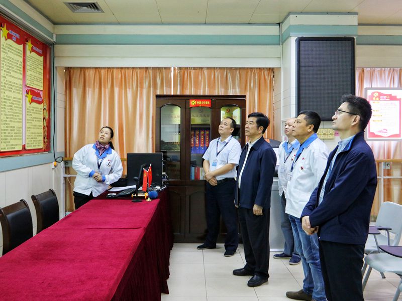 廣晟公司副書記鄧錦先掛點督導風華高科《三年行動計劃》落實工作