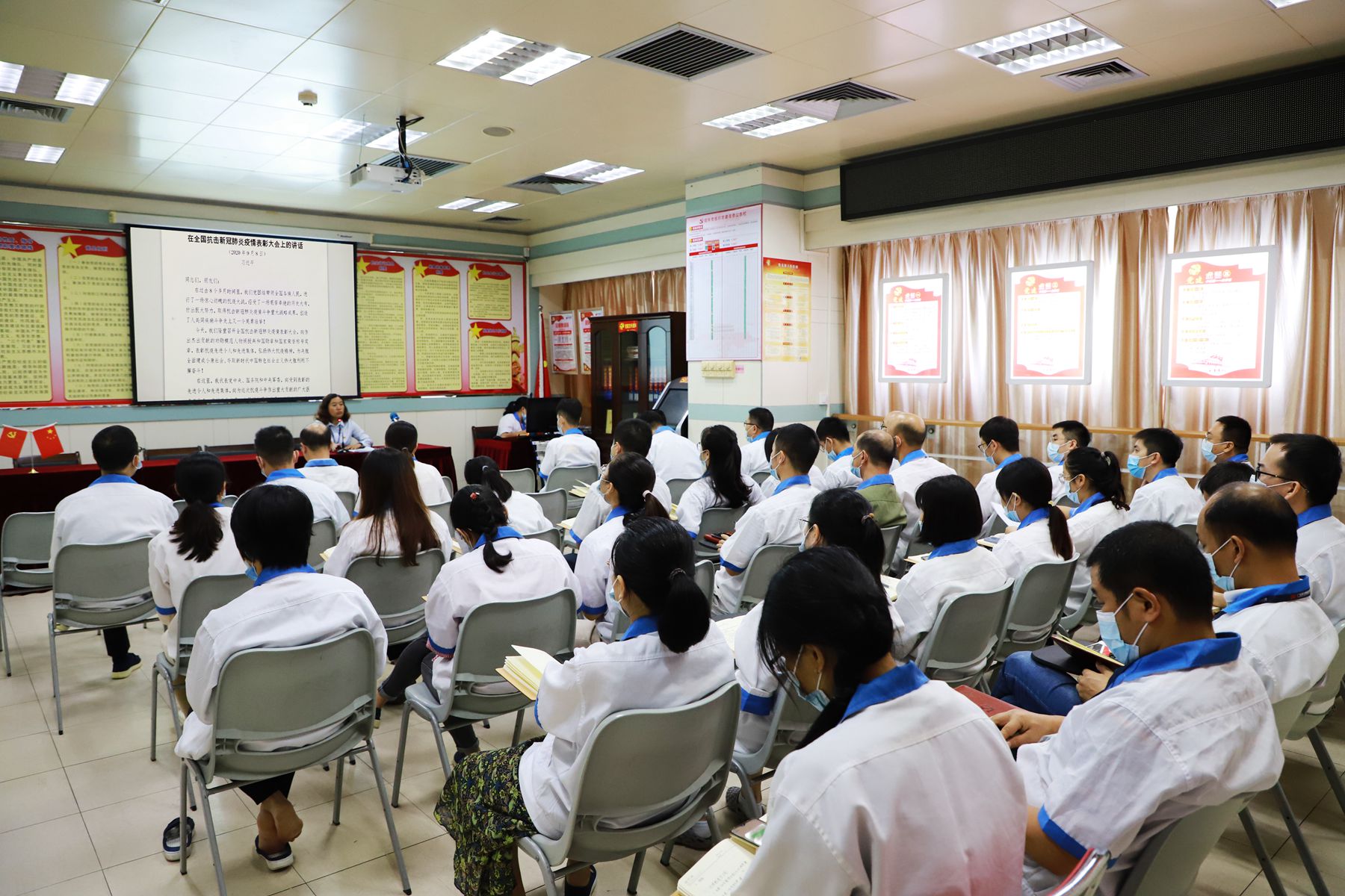 風華高科各級黨組織開展“學習致敬抗疫英雄，弘揚偉大抗疫精神”主題黨日活動