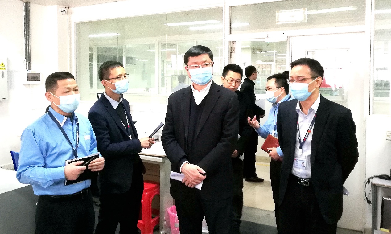 風華高科劉偉董事長帶隊調(diào)研先華公司